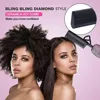 Electric Hot Comb Diamond Straightening Comb Pro Ceramic High Temperature Peine Alisador De Cabello for African American Hair 3