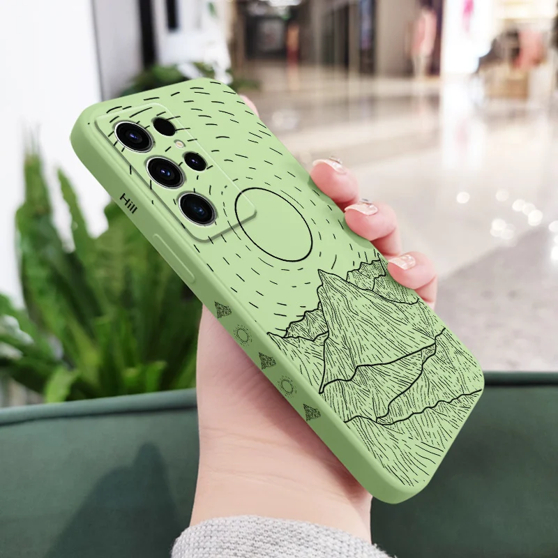 Starry Night Silicone Phone Case Cover