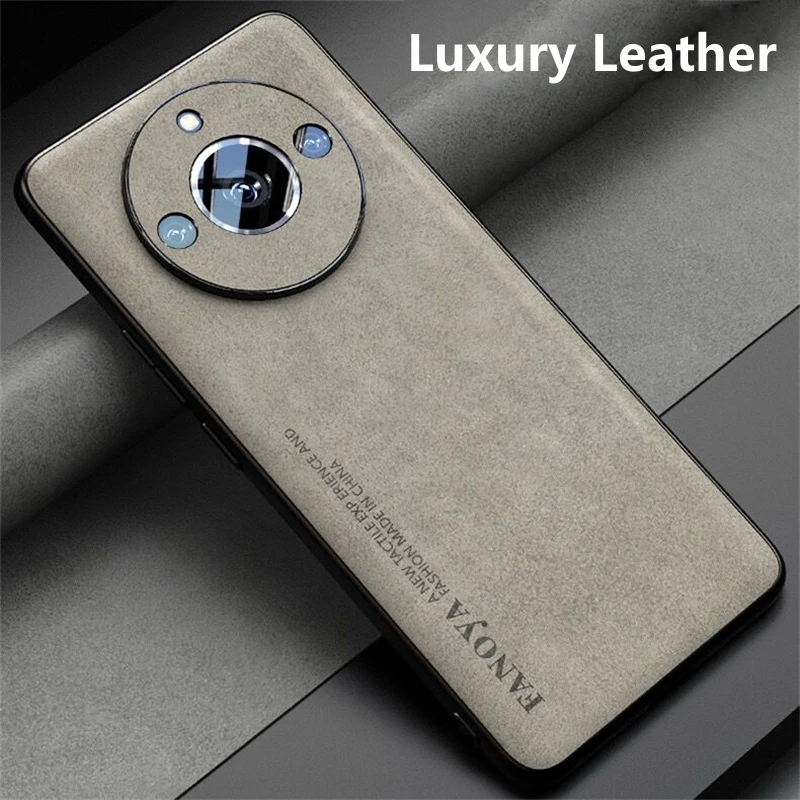 Funda para Realme 11 Pro Plus, carcasa de cuero PU de lujo, de