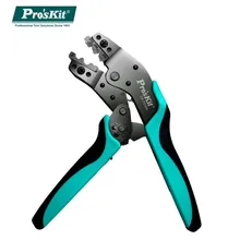 

Pro'sKit Crimping Pliers CP-751A 7.5 Inch Morse Terminals Electrician Ratchet Clamp Open Barrel Crimper Tool