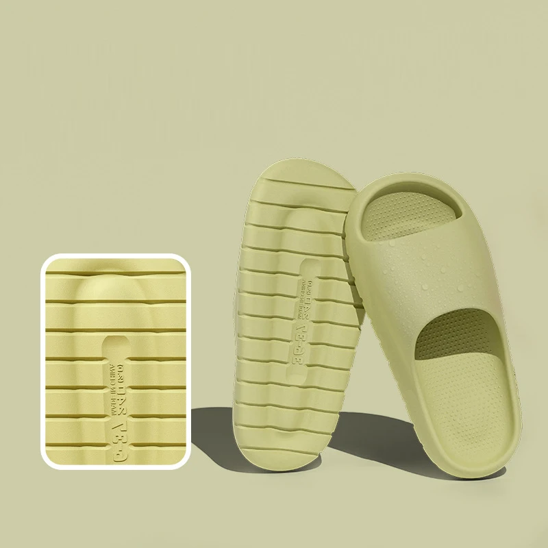 Evshine Women Slippers Fashion Comfy House Sandals Non-Slips Waterproof Shower Slippers Thick Sole Beach Slippers Casual Sandals 3