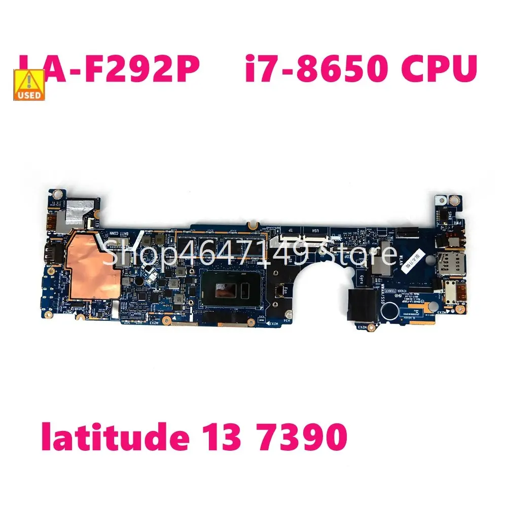 

Материнская плата CN 02WCVJ для ноутбука DELL Latitude 13 8650 LA-F292P CN 2WCVJ 7390 б/у