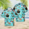Miniso Disney Cruise Hawaiian Print Shirt Mens Women's Fashion Button Short Sleeve Shirt Disney Cruise Mickey Hawaiian Shirt Men 6