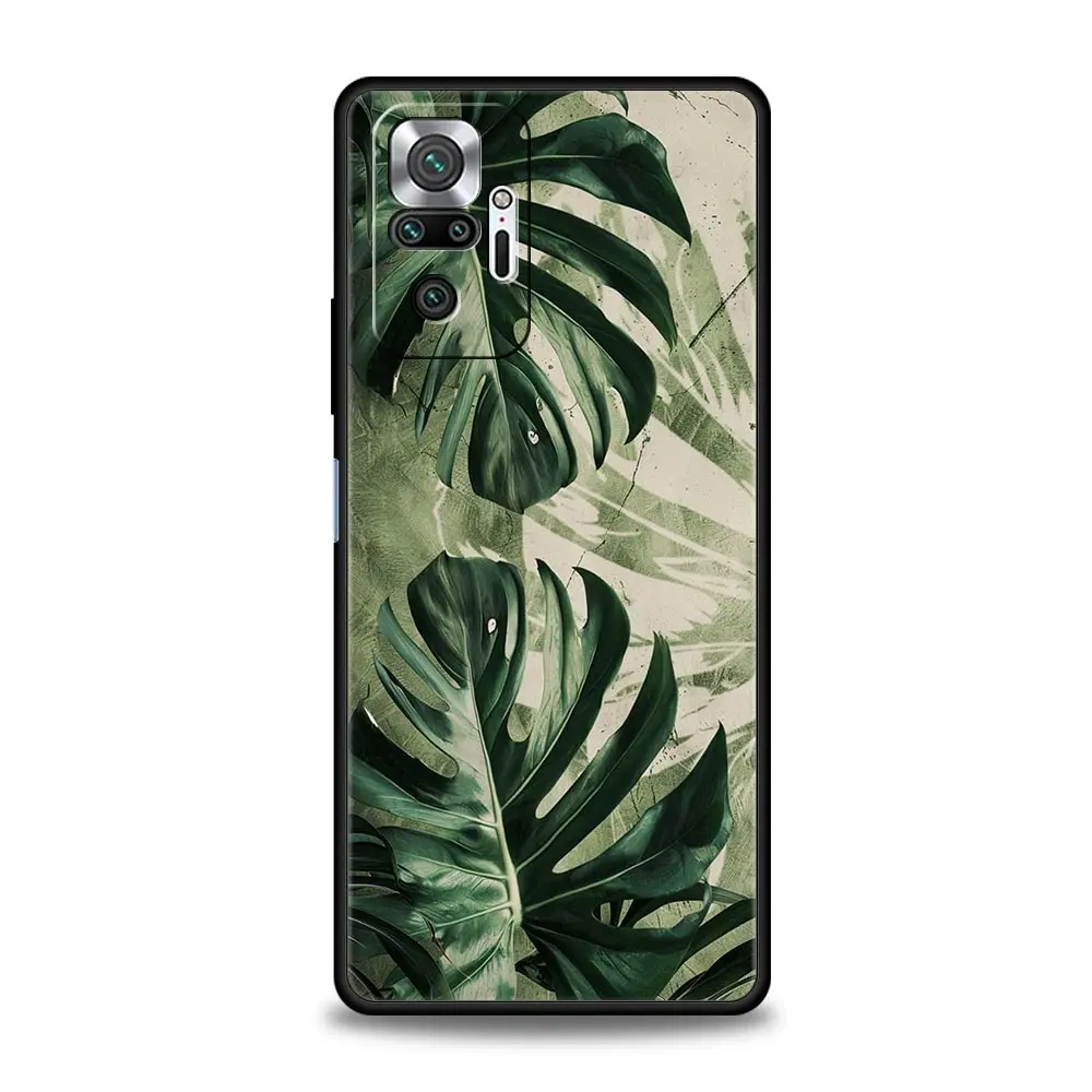 Monstera Green Soft Cover Phone Case