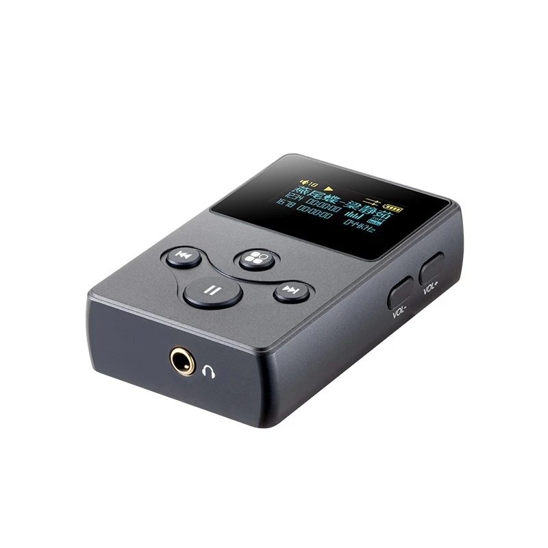 X2S Hi-Res Lossless Portable Music Player DSD128 24Bit 192Khz support 128GB TF OLED MINI MP3 Player with 800mAH battery
