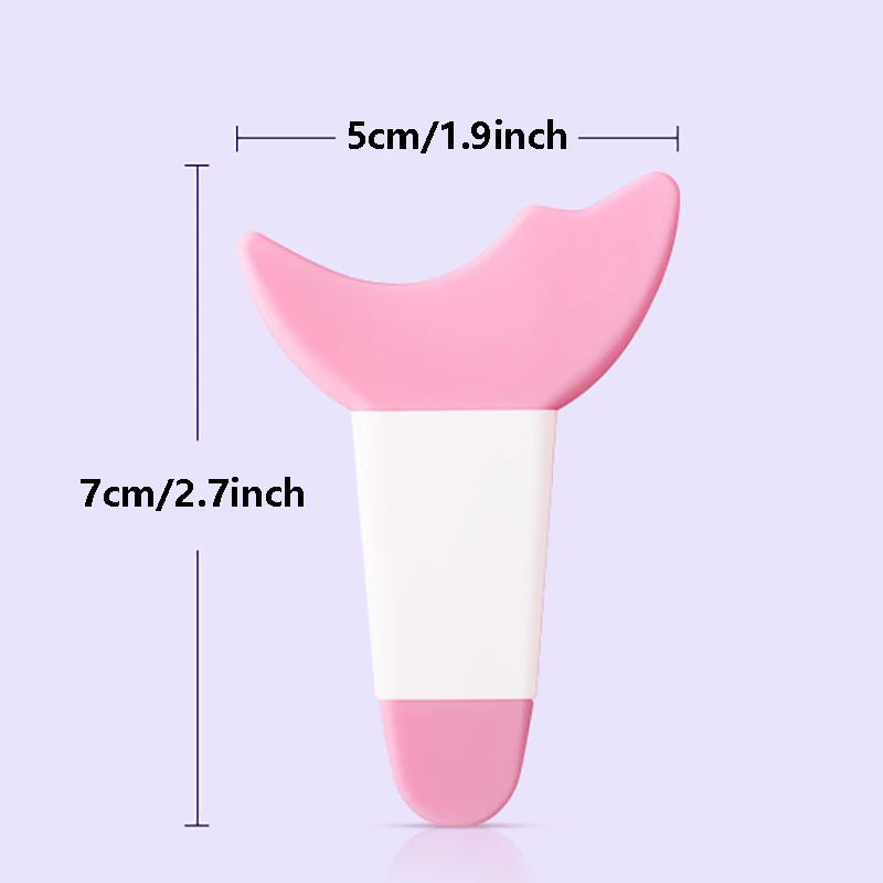 Mascara Applicator Tool Silicone Eyelash Shield Multifunction Eyelash Eyeshadow Pads Reusable Eyelashes Guide Tool
