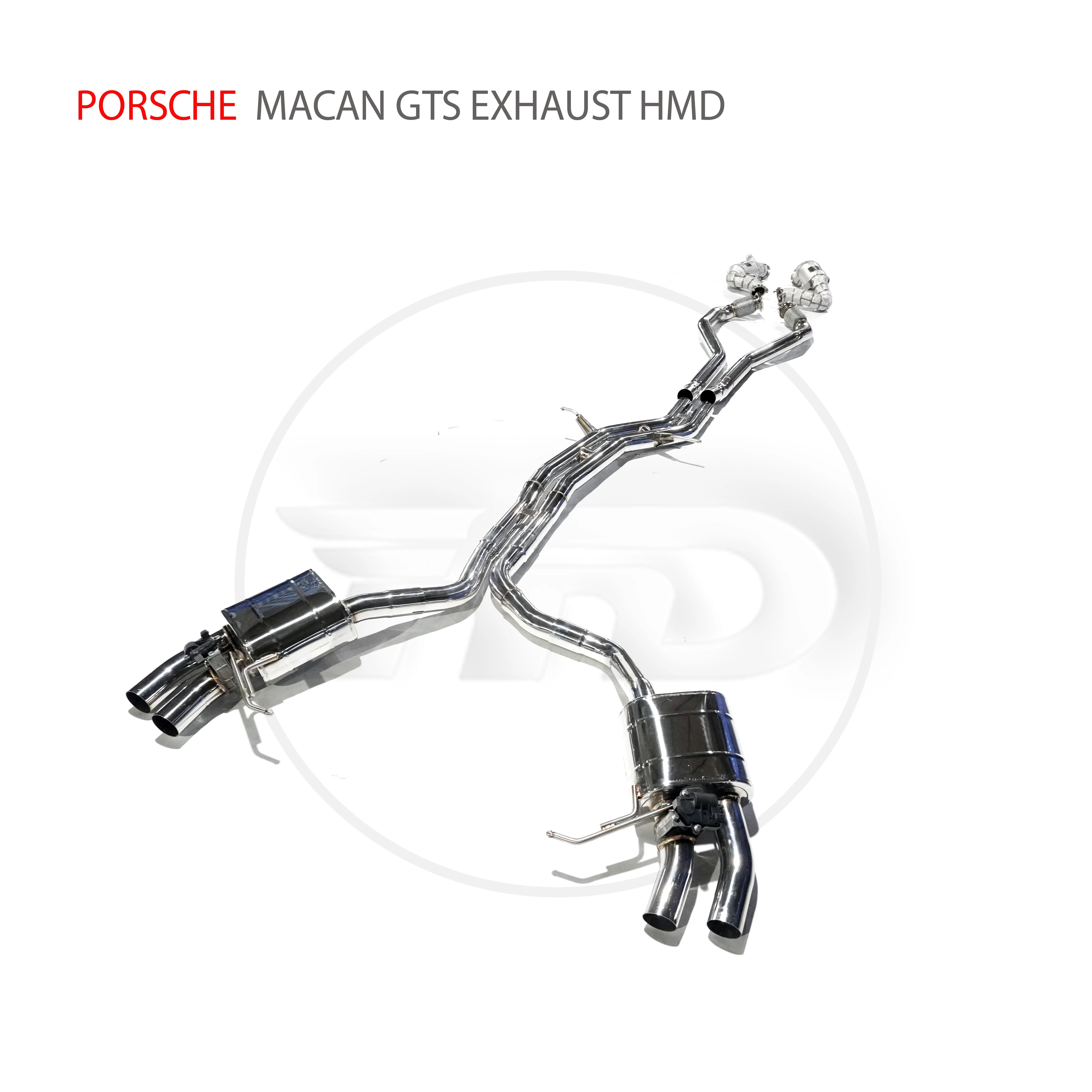 

HMD Stainless Steel Exhaust System Downpipe And Catback Is Suitable For Porsche Macan GTS Modification Electronic Valve