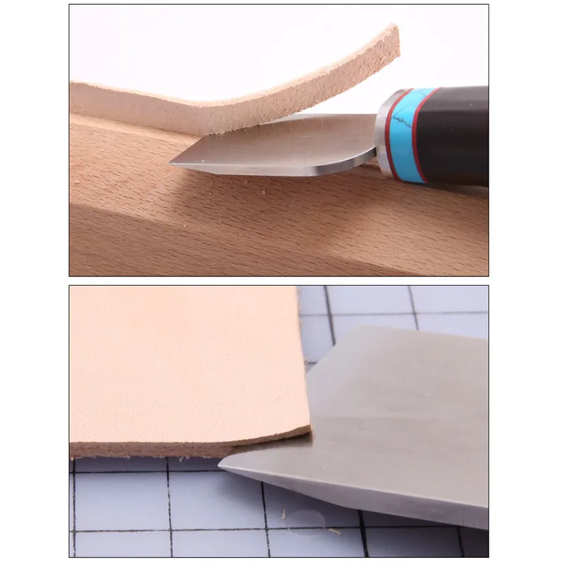 가죽 공예용 칼날, 가죽 공예 칼, 강철 소재, 두께 3mm, 폭 35mm, 1PC