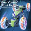2.4G Gesture Sensing Deformation Remote Control Car 4WD Off Road Vehicle Hand Control Finger Twist Car children Car Toy Gift 2