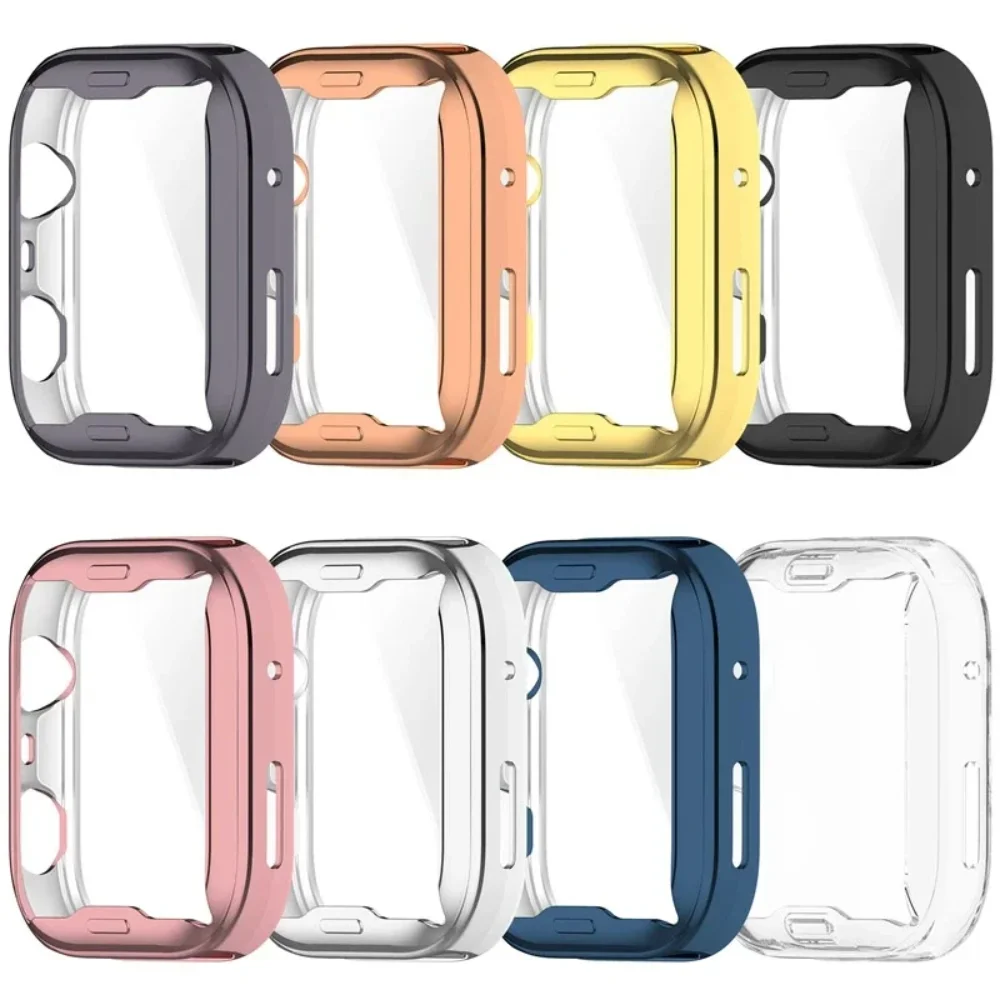Premium Full Cover TPU Protective Case - Anti-Fall Shell Frame with Soft Screen Shield