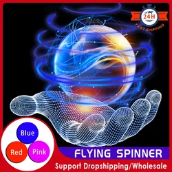 Flying Ball Flyorb Magic With LED Lights Drone Boomerang Hover Ball Night Light Flying Spinner Fidget Toys Kids Family Gifts