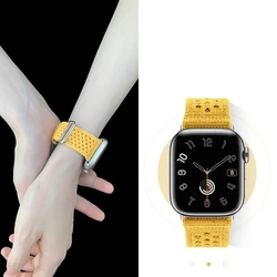 Enhanced Knitted Sports Strap for 38 40 41 S10-42mm (Yellow)