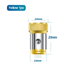 Magnetic Screwdriver Attachment Ring with Strong Magnet Grip (Yellow 1pc)