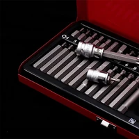 Motorsi 40 шт., набор шестигранных торцевых бит со звездой Torx, 1/2 дюйма, 3/8 дюйма, ударная головка, инструмент с головкой винта для ремонта автомобиля — изображение 4