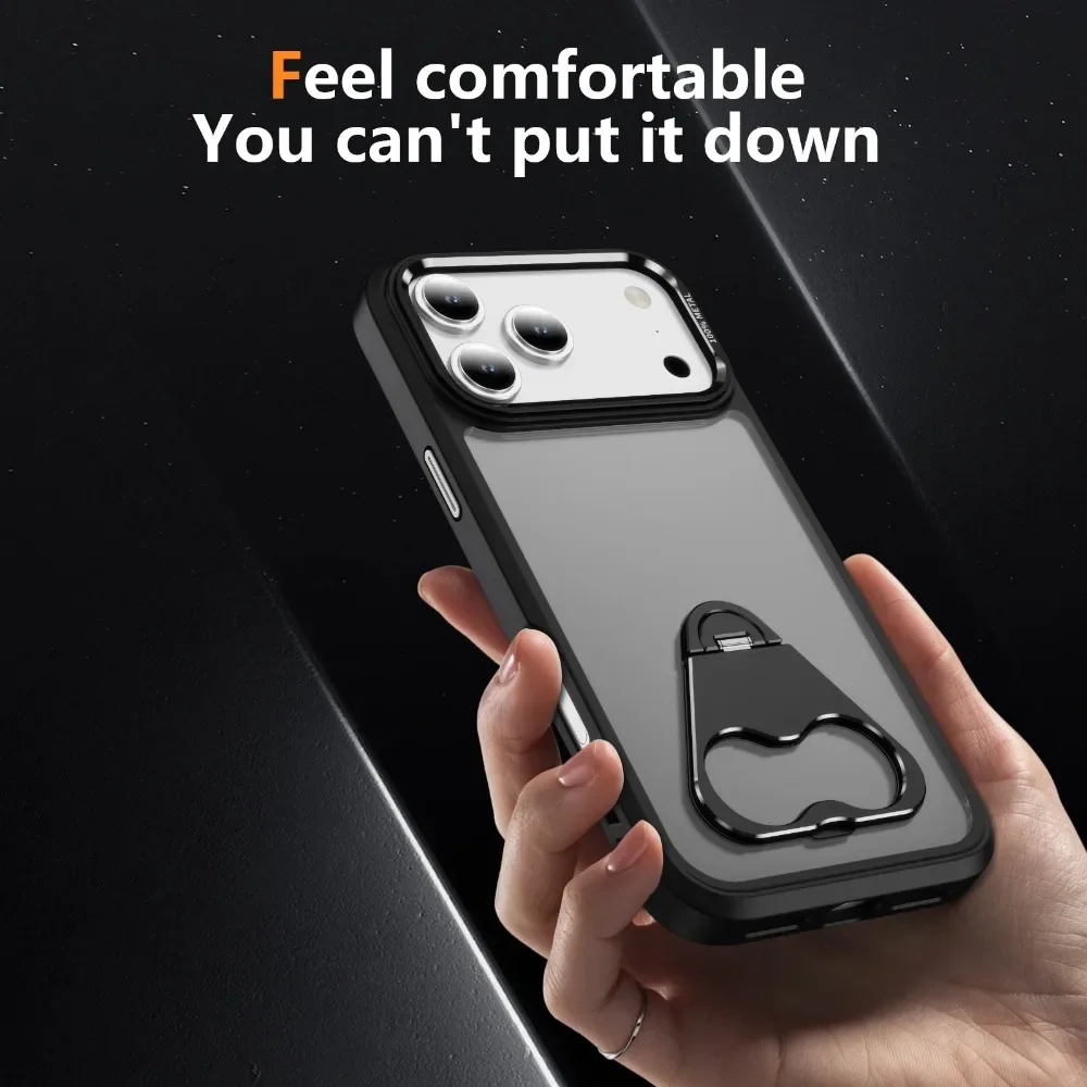 iPhone Matte Transparent Case with Bottle Opener 3