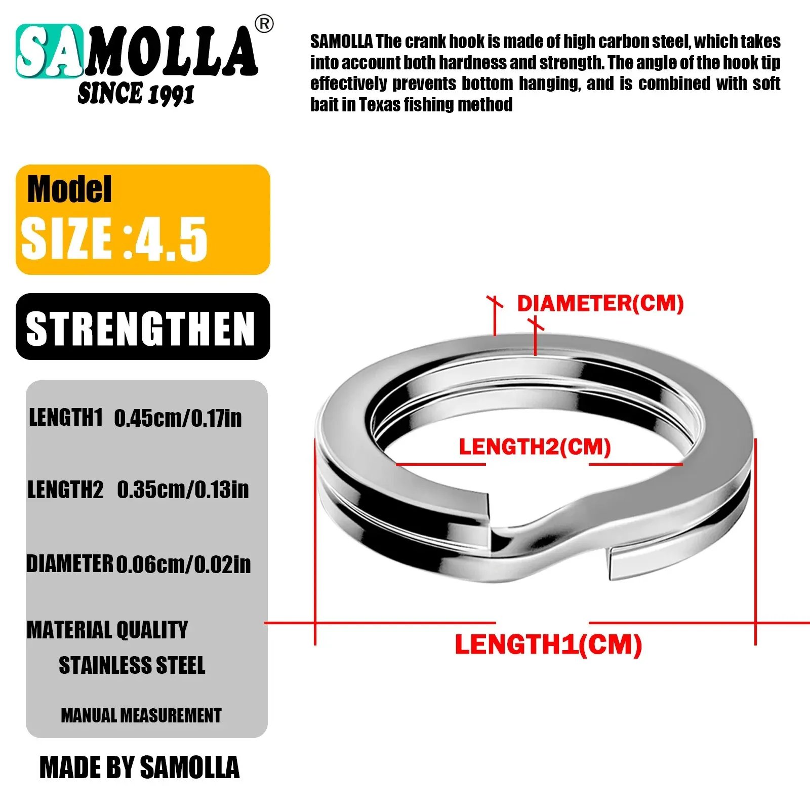 100/200 Pezzi Anello Diviso In Acciaio Inossidabile, Connettore - Foto 5