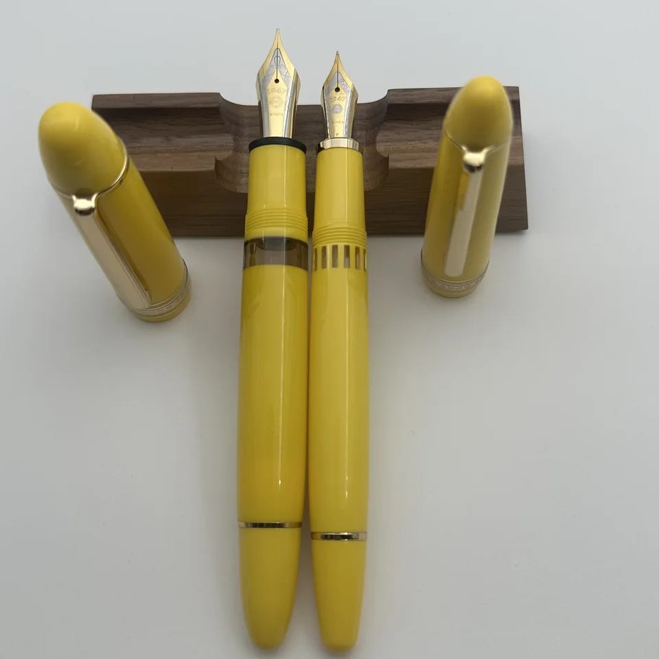 クラシック限定イエロー！ Wing Sung 629/630 万年筆 F 0.5
