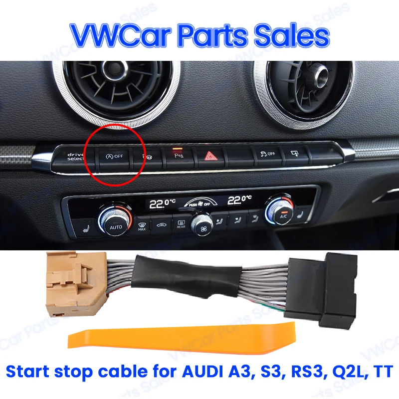 Per Audi A3 S3 Rs3 Q2L Per Audi Tt Car Automatic Stop Start Engine System Off Eliminator Disabilita Il Cavo Auto Stop Canceller