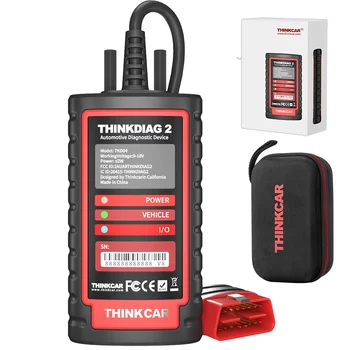 Strumento Diagnostico Auto Digitale THINKCAR THINKDIAG 2 CAN FD per Tutti i Sistemi, Codifica ECU Online, Scanner OBD Auto, TPMS