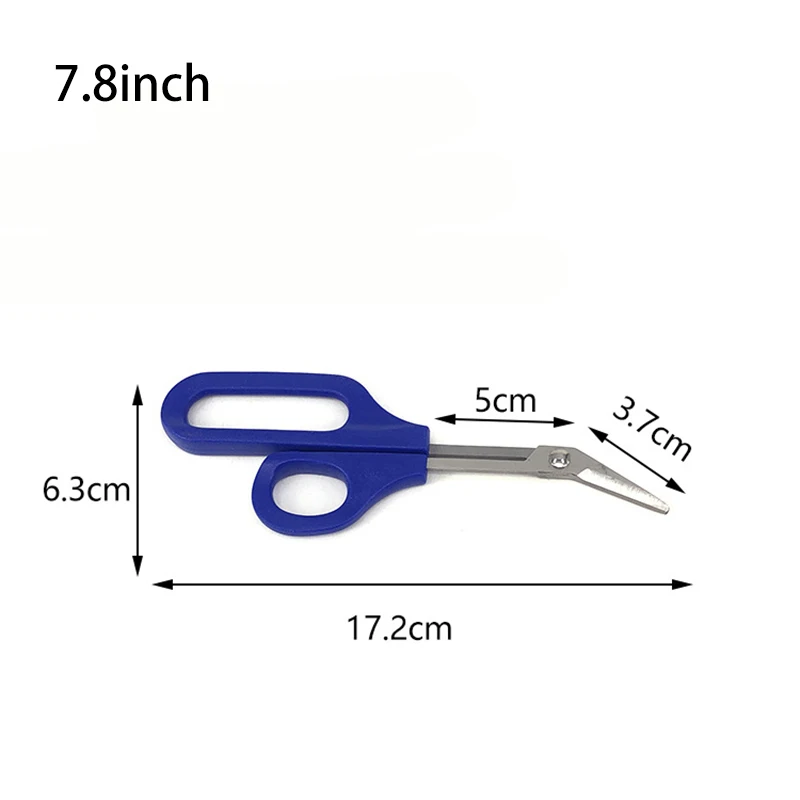 Description Picture 2 of itemScissors Long Handled Toenail Scissors Nail Bandage Scissors Nipper Trimmer Cutter Cuticle Nipper for Nail Manicure Pedicure