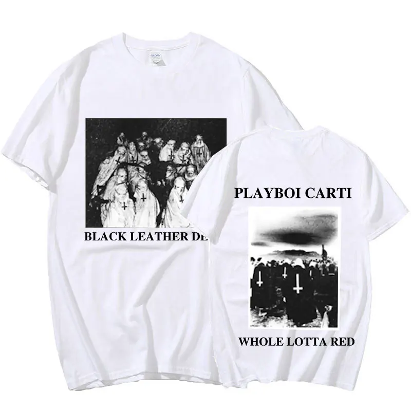 Rapper Playboi Carti T Shirt Music Album Whole Lotta Red Graphic T