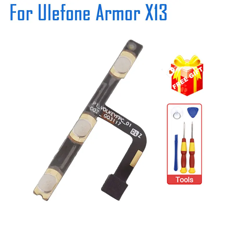 

New Original Ulefone Armor X13 Power Volume Button Cable Side Flex Cable FPC For Ulefone Armor X13 Smart Phone