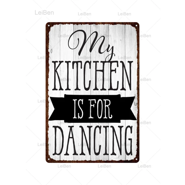 Funny Kitchen Quote Our Family Recipes Metal Tin Sign Wall Decor Retro  Kitchen Signs With Sayings For Home Kitchen Decor Gifts