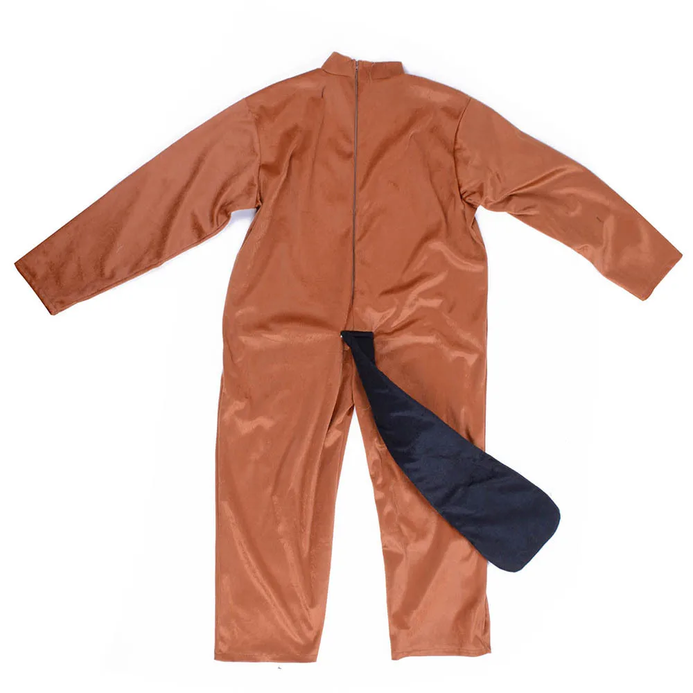 Children's Beaver Costume Kids Animal Onesie Halloween Party Clothing Set Fancy Dress Up
