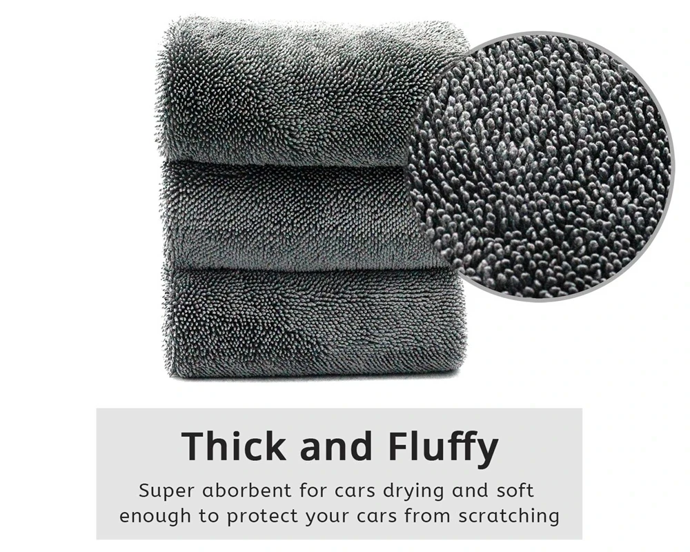 Microfiber wash towel Microfiber Twist car Motorcycle wash towel Professional Car Cleaning Drying Cloth towels Washing Polishing Waxing Detailing