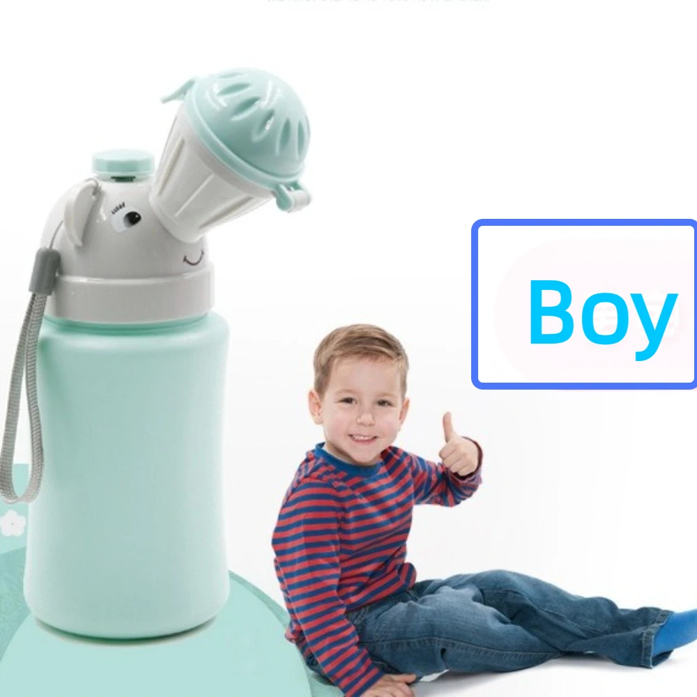 Description Picture 6 of itemLightweight Portable Baby Hygiene Toilet Blue Anti-leakage Emergency Toilet Pink Potty Bottle Girls