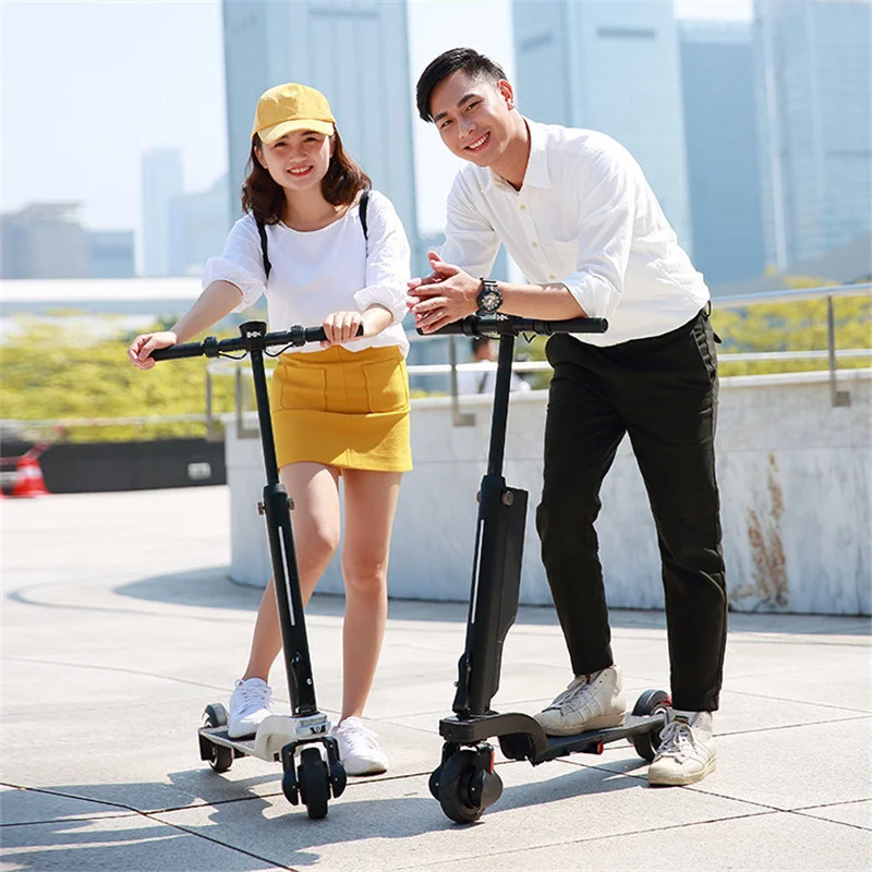 HX X6 Folding Electric Scooter | Mini Protable Backpack Adult E-Scooter