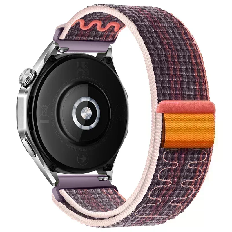 Soft Embroidery Nylon Loop Sport Strap - 20mm & 22mm Options