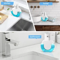 เครื่องจ่ายสบู่เหลว/โฟมอัตโนมัติ, เครื่องจ่ายสบู่ไฟฟ้าแบบไร้สัมผัส, ชาร์จ USB พร้อมเซ็นเซอร์อินฟราเรดสำหรับห้องน้ำ, ห้องครัว 5