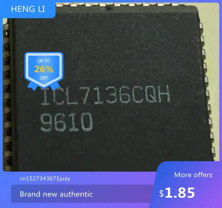 

IC NEW 100% ICL7136CQH