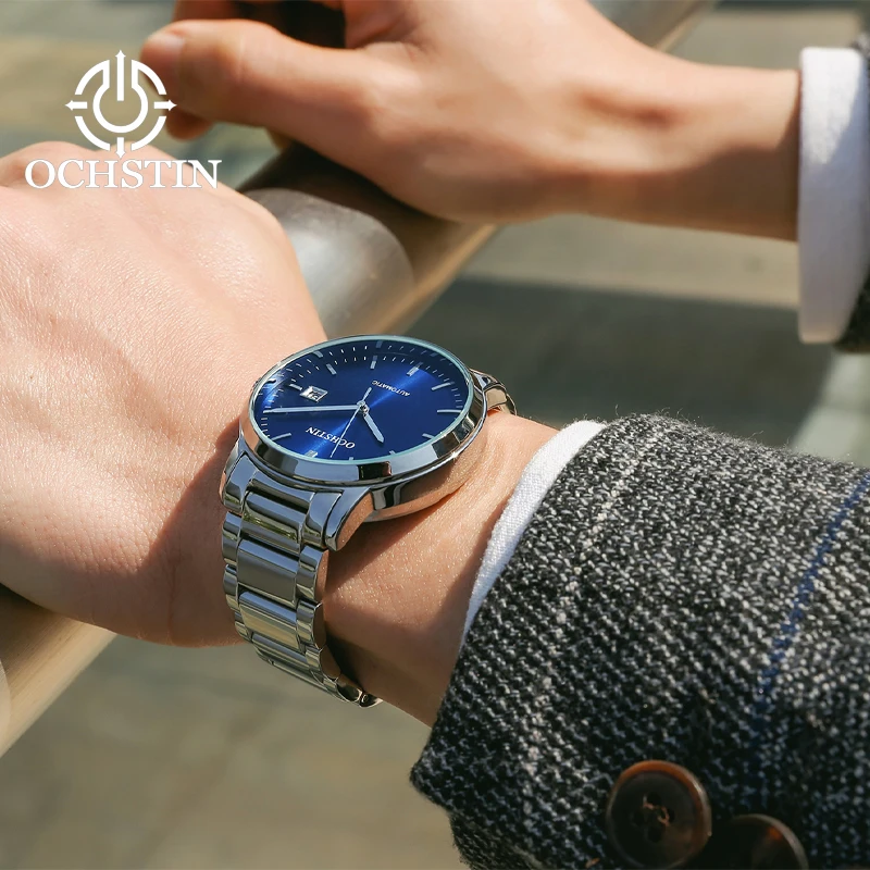 Ochstin New 2024 Master Series Casual minimalist Style Waterproof Watch Mechanical Movement Men's Mechanical Watch