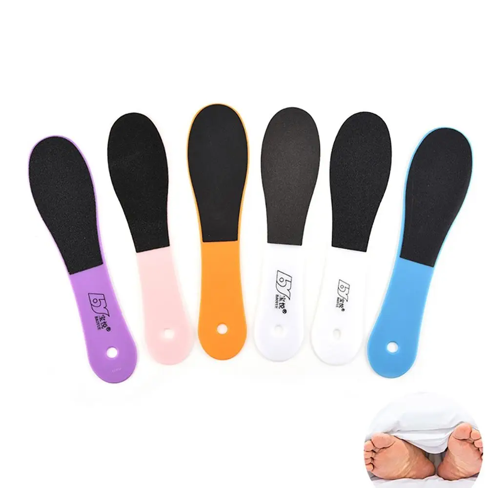 

Портативный инструмент для гладкого удаления омертвевшей кожи ног, 5 цветов, средство для ухода за ногами, средство для удаления мозолей, двусторонний набор для педикюра, Рашпиль для ног для мужчин и женщин