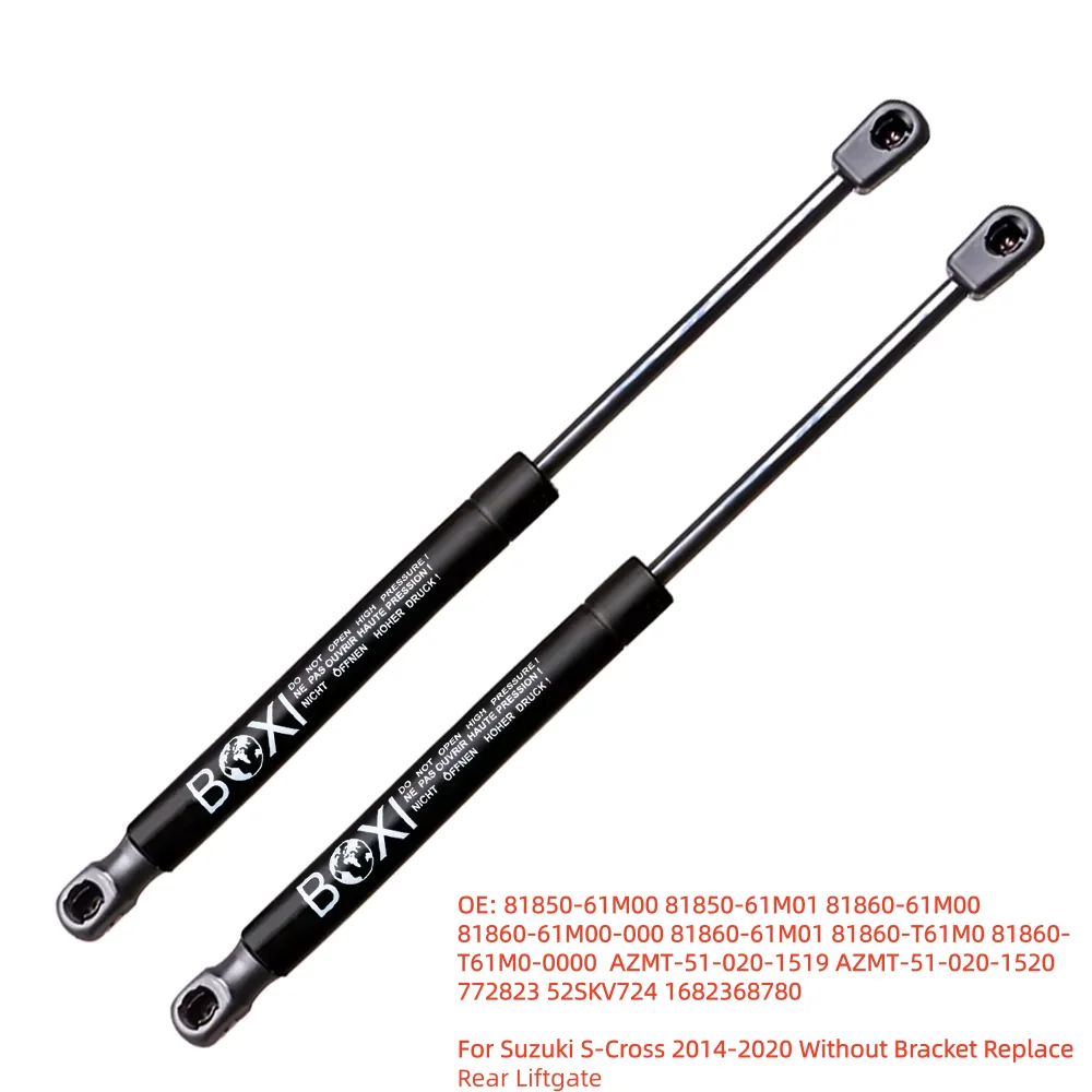 BOXI 2Pcs 후면 리프트 게이트 리프트 지지대(브래킷 없음) Suzuki S..