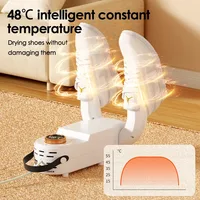 Shoe Dryer Intelligent Timer Adjustable Dryer Quick Drying Deodorizing Sterilizing Shoe Dryer Household Shoe Warmer Heater 2
