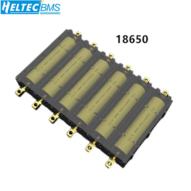 Spleißbarer Batteriefach / 21700/18650 Batteriegehäuse / lötfreier Lithium-Batteriekastenhalter Elektronische Hochstrom-Kupfersäule