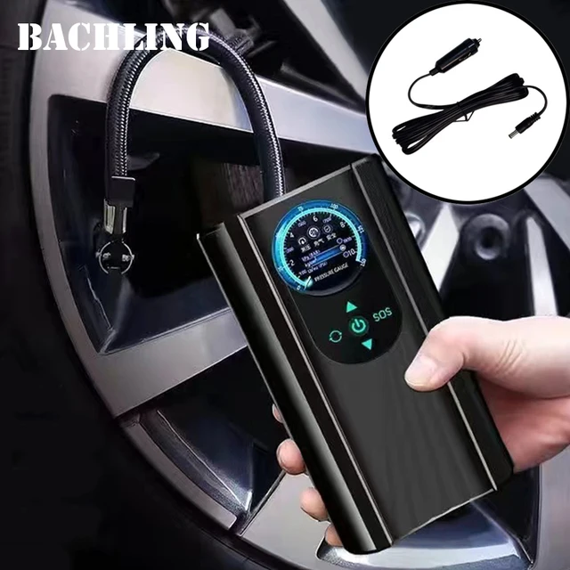 Pompe à air multifonction universelle pour voiture, Mini pompe à air Portable de haute précision, gonfleur de pneus, pompe électrique pour moto et voiture 1