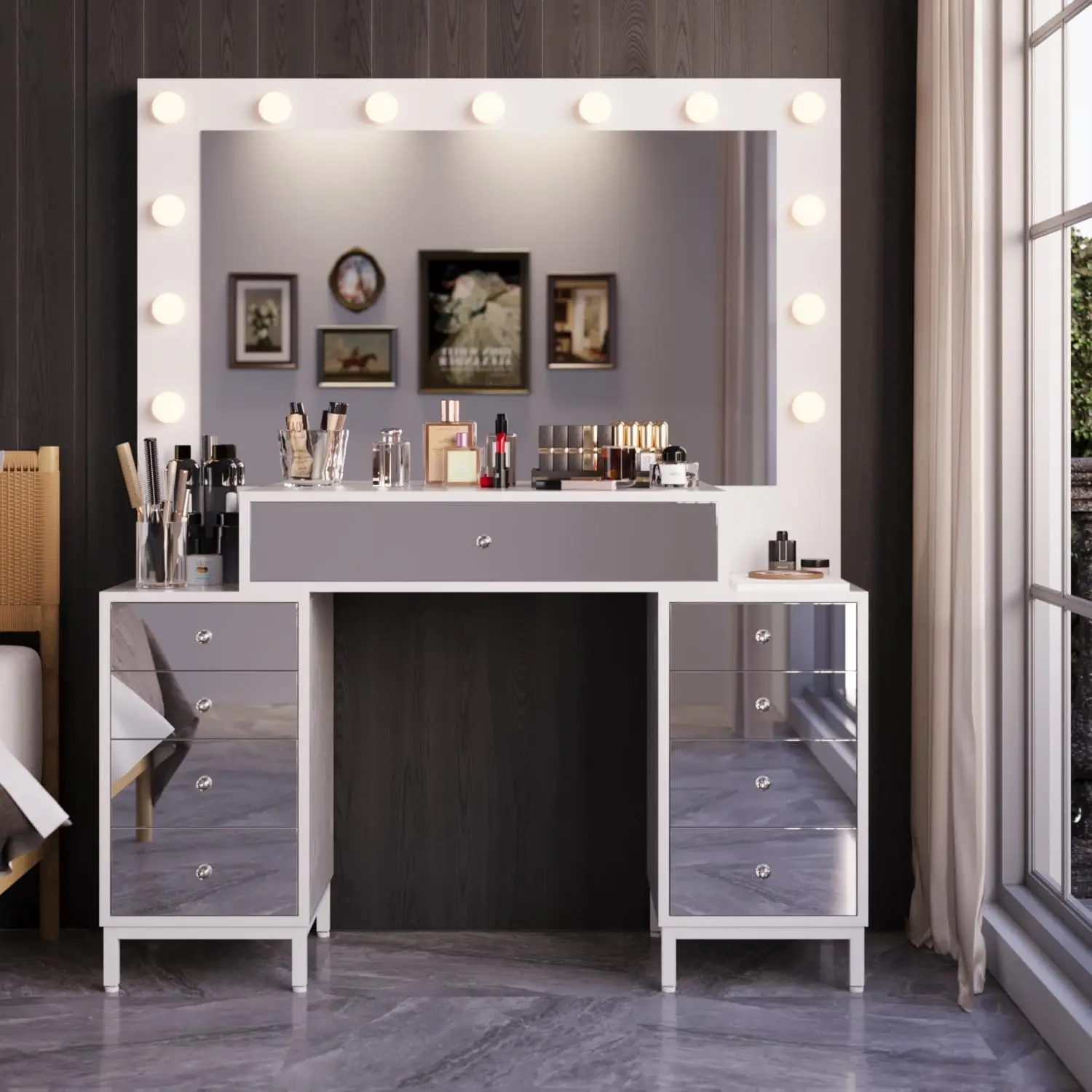 Mirrored Drawer