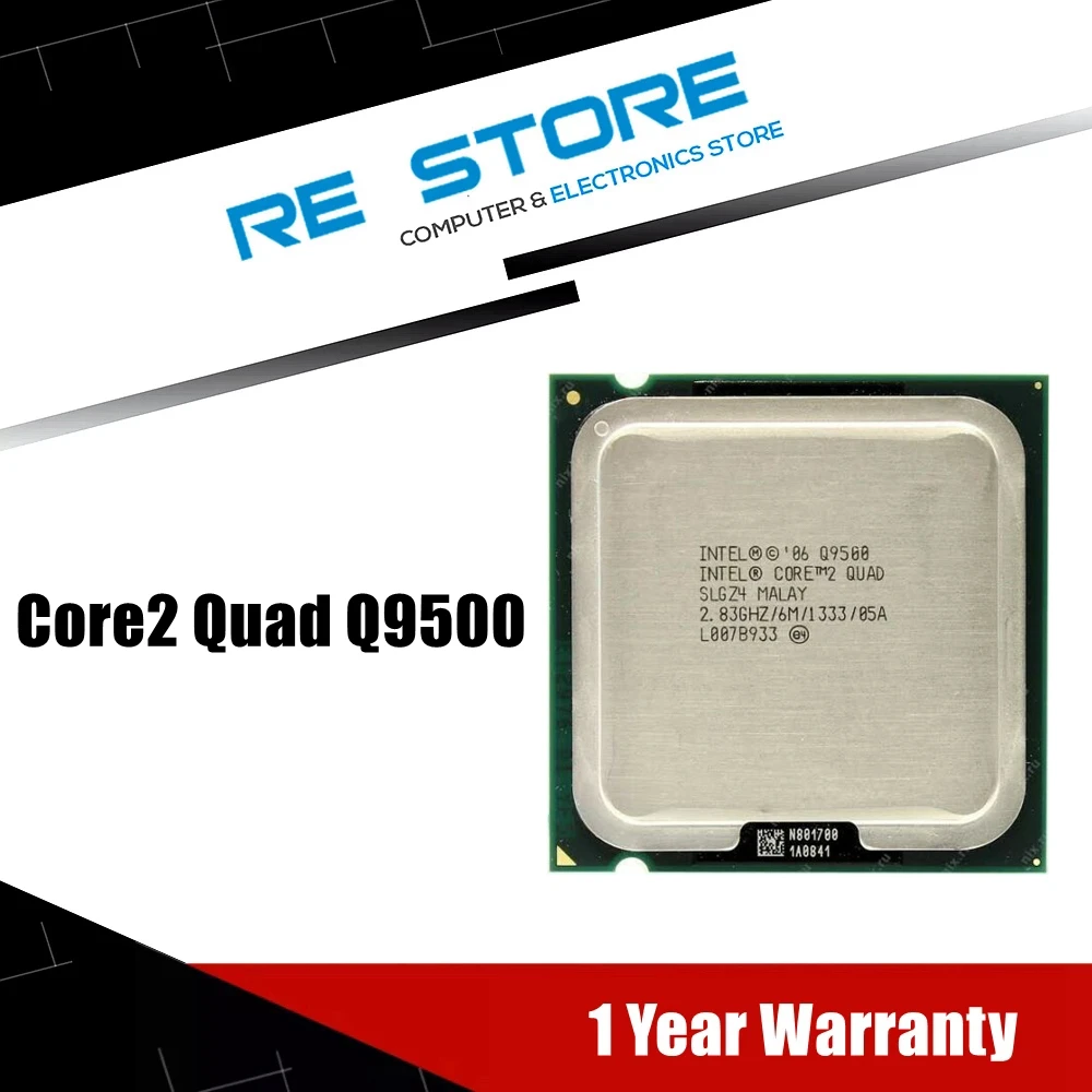Intel Core2 Quad Q9500 Processor 2.83ghz 6mb Cache Fsb 1333 Desktop Lga ...
