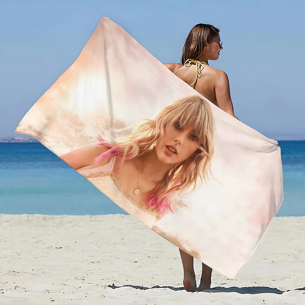 Beach Towel T-TaylorS Microfiber Sand Free Quick Dry Soft Sandproof Pool Towels Gift for S-SwiftS Women Travel Shower Camping 5