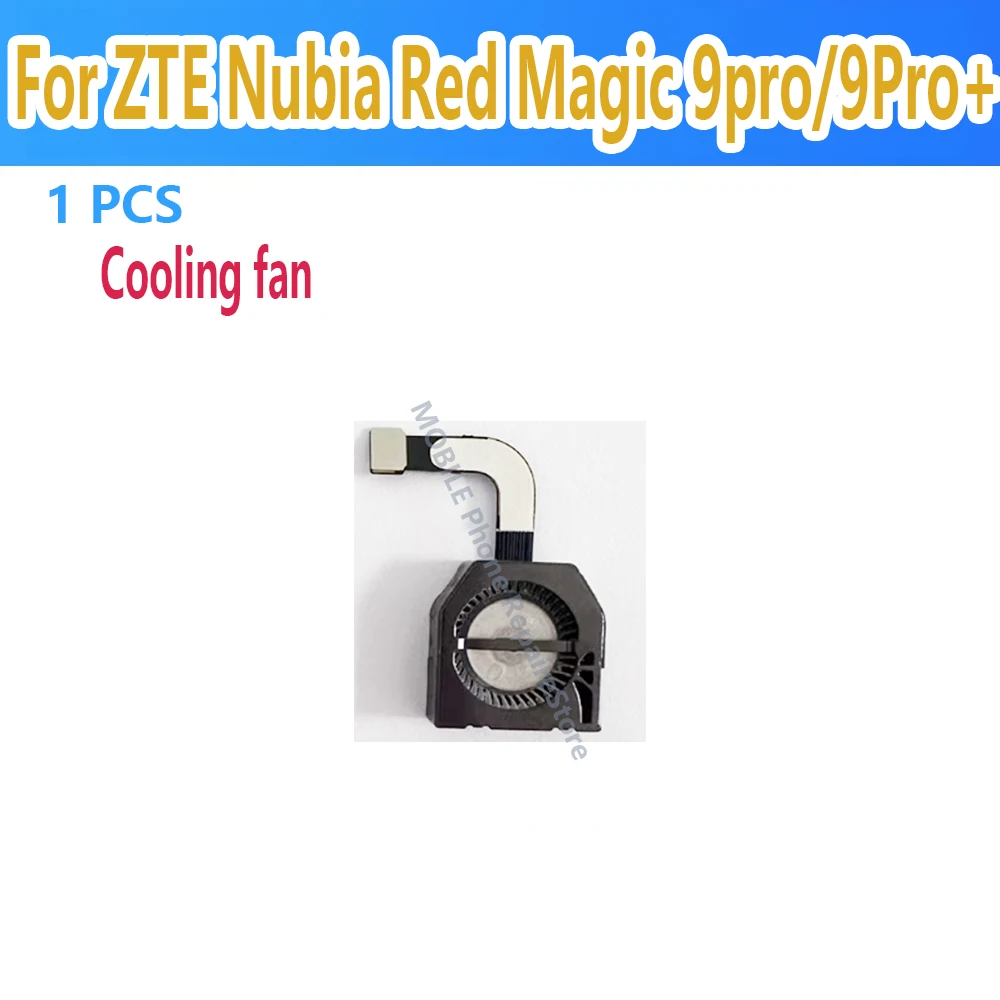 ZTE nubia Red Magic 9 Pro / 9 Pro + 9S Pro / 9S Pro + 내장 팬 라디에이터 방열판 플렉스 케이블 용 기존 냉각 팬