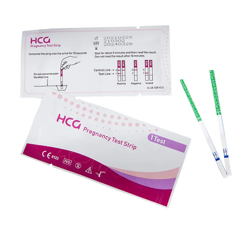 Early Pregnancy Test Strips Expecting A Baby Women HCG Early Testing Kits Home Private Urine Measuring 99% Accuracy 20pcs