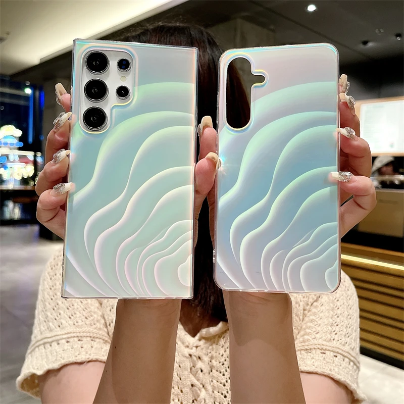 Vibrant Wavy Pattern Phone Case