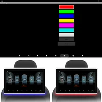 TEENRAM pour toutes les voitures universel 10.1 "nouveau appui-tête voiture IPS jouer moniteur Android 11 écran tactile TV moniteur 1080P 4