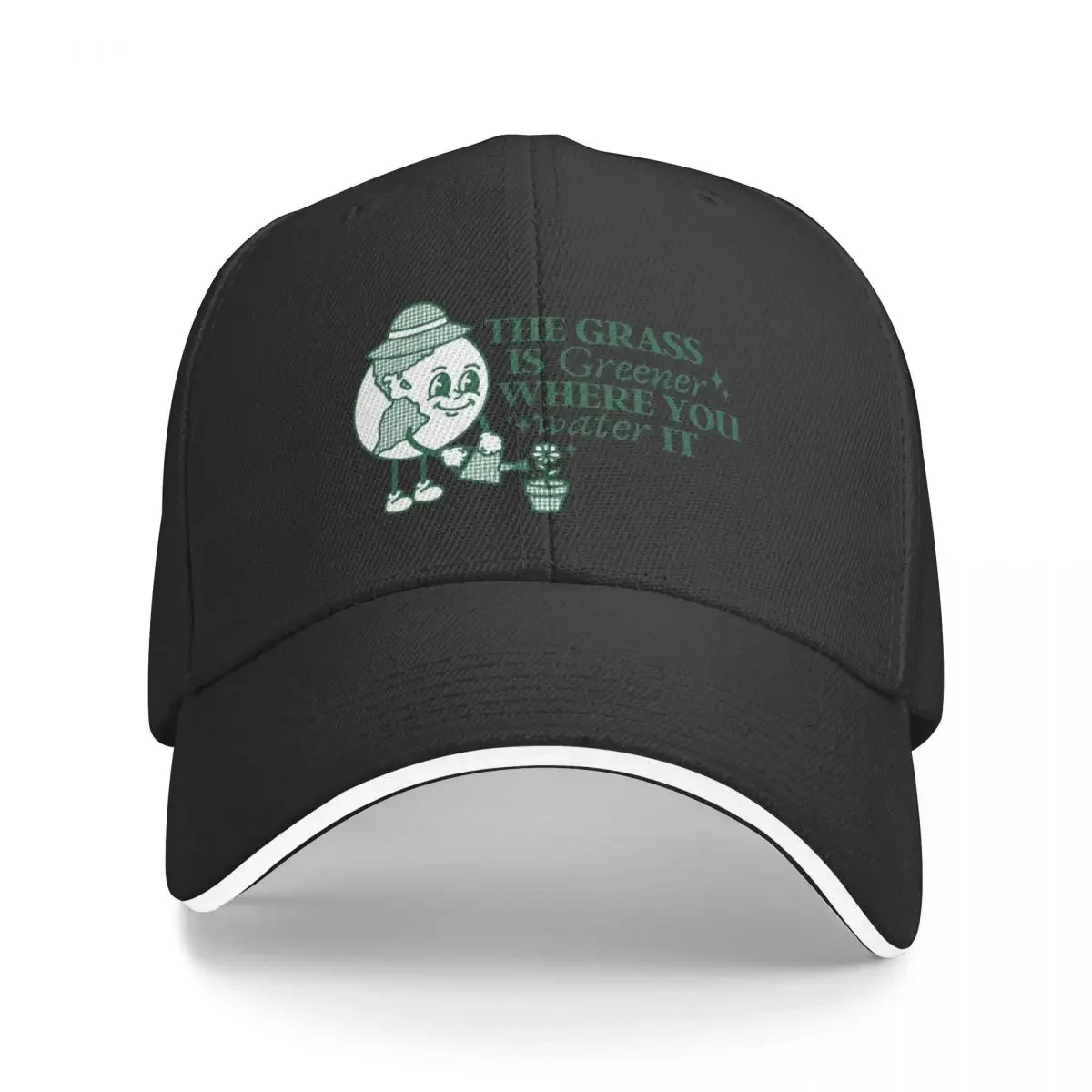 

The Grass Is Greener Where You Water It Earth Baseball Cap party Hat Military Tactical Cap Golf Golf Men Women's