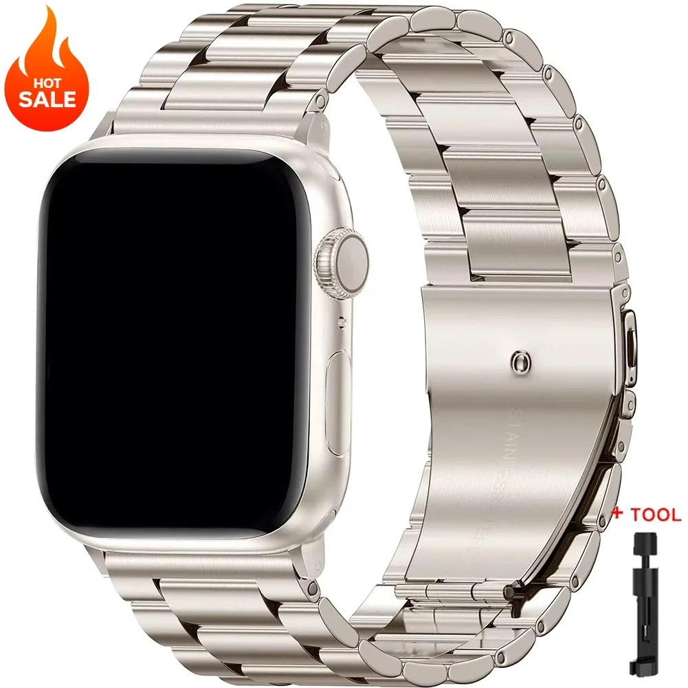 Premium Stainless Steel Watch Strap Bracelet