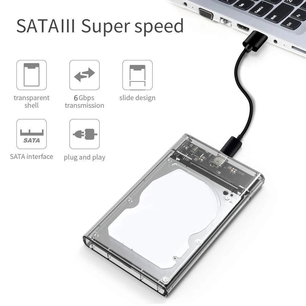 External Hard Drive Enclosure USB 3.0 3.1 2.5 Inch SATA external hard drive case,hard drive enclosure,external hard drive box,hdd case enclosure